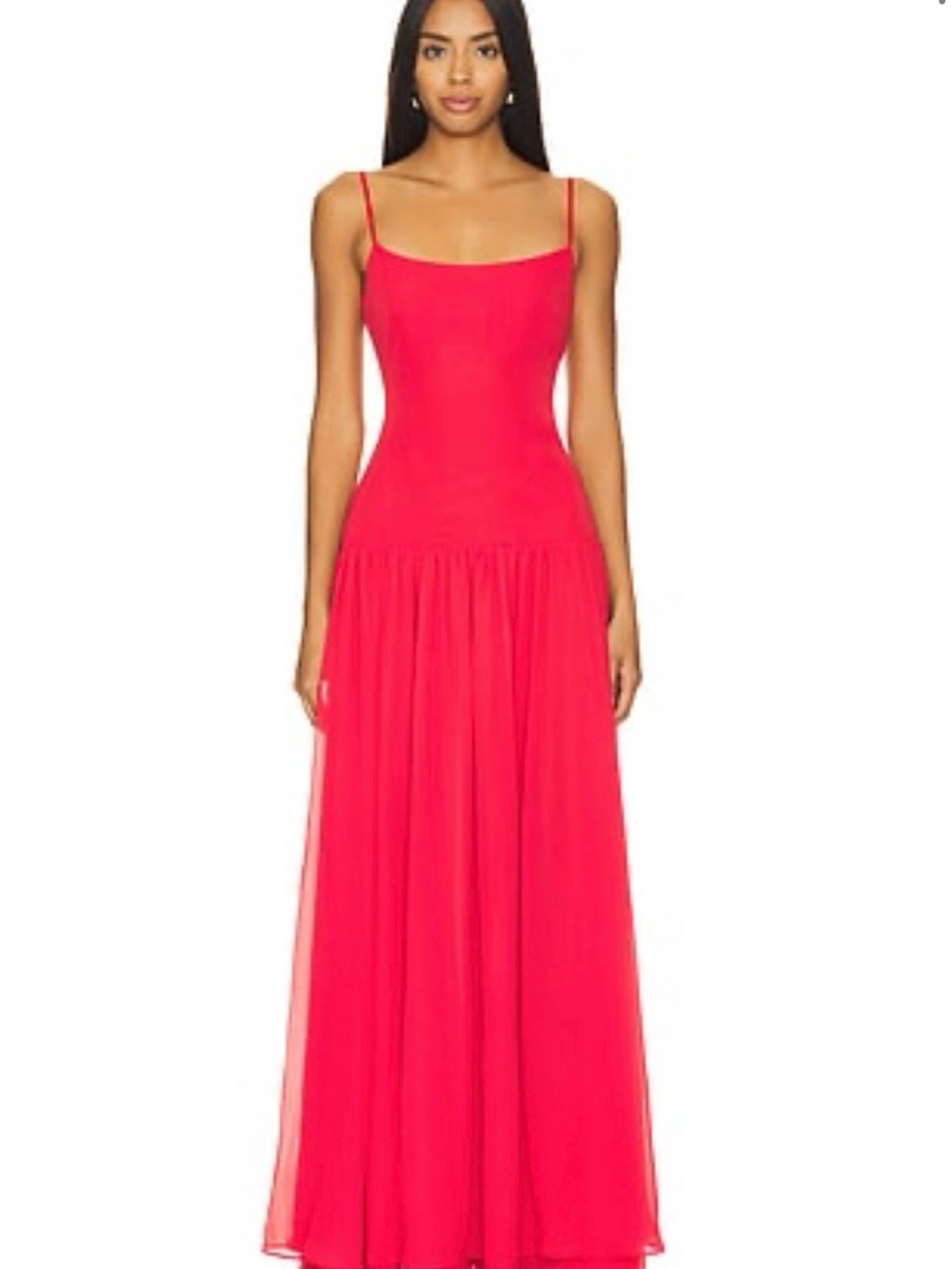 Giulia Gown in Red- LOVERS AND FRIENDS